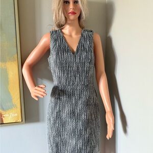 Brand New WHBM Elegant Black and White Sleeveless Dress!